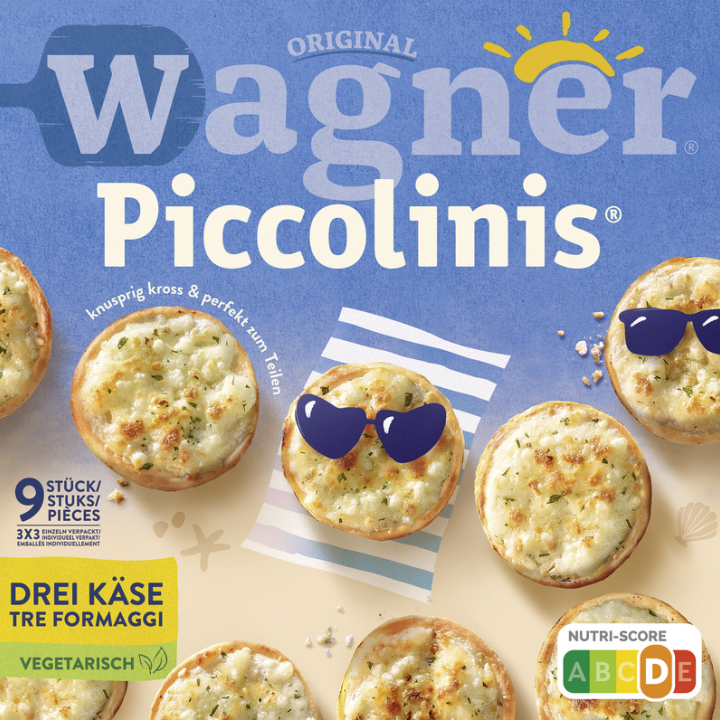 Wagner Pizza Original Piccolinis Drei-Käse_1