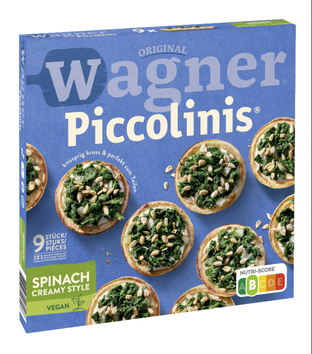 Wagner Piccolinis Spinach Creamy Style 9x30g_0