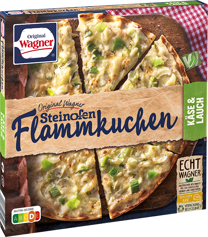 Wagner Flammkuchen Käse & Lauch