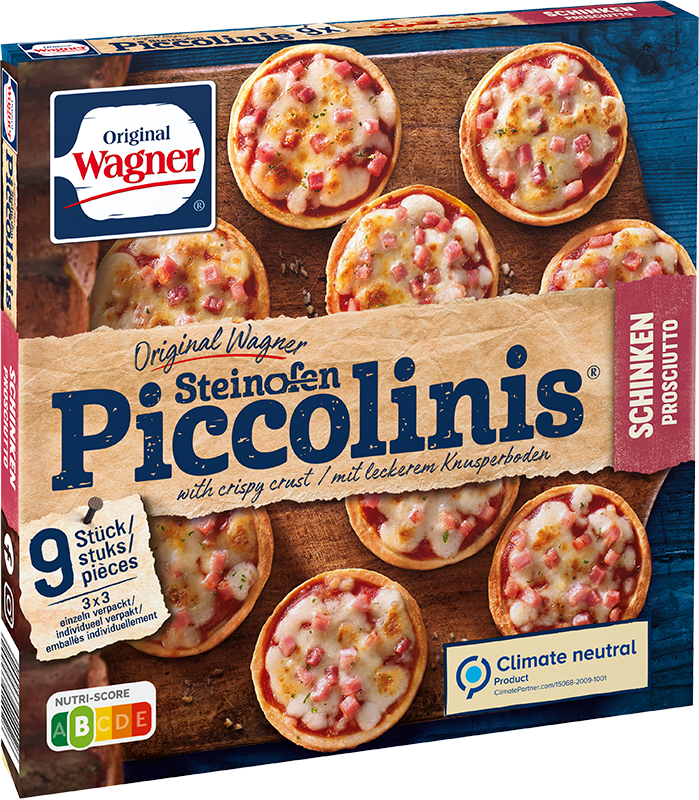 Wagner Pizza Original Piccolinis Schinken