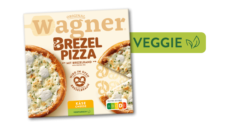 brezel pizza veggie