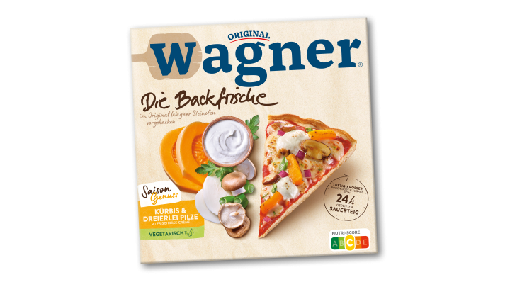 Die Backfrische Kürbis und Dreierlei Pilze