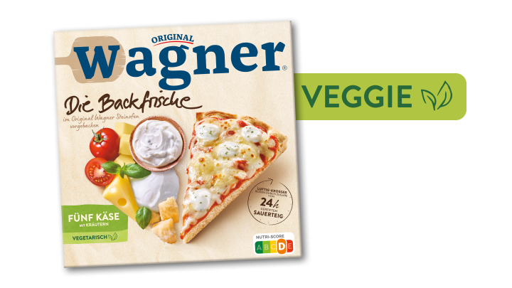Die Backfrische Fünf Käse