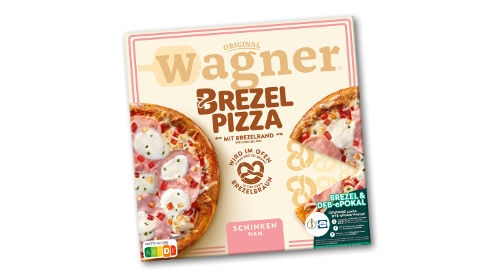 BREZEL PIZZA Schinken