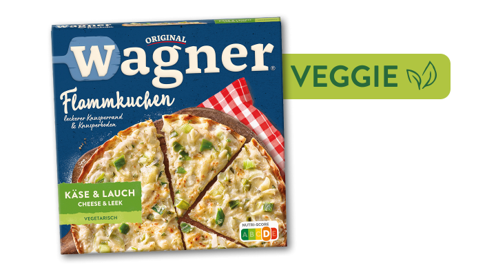 Original Wagner Flammkuchen Käse & Lauch