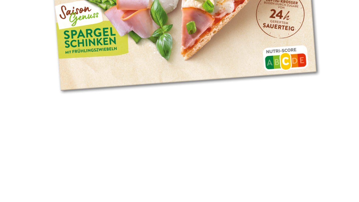 Die Backfrische Spargel Schinken