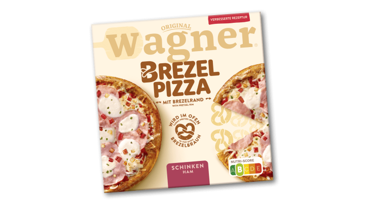 BREZEL PIZZA Schinken