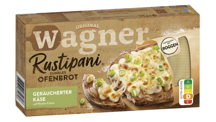 Wagner Rustipani Ofenbrot Geräucherter Käse