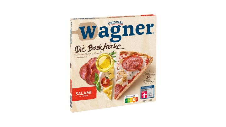 Wagner Pizza Die Backfrische Salami