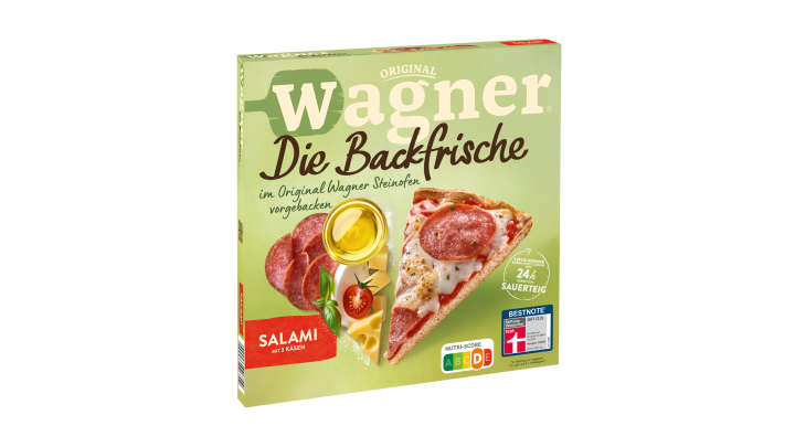 Wagner Pizza Die Backfrische Salami