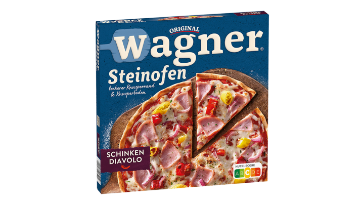 Wagner Pizza Original Steinofen Schinken Diavolo