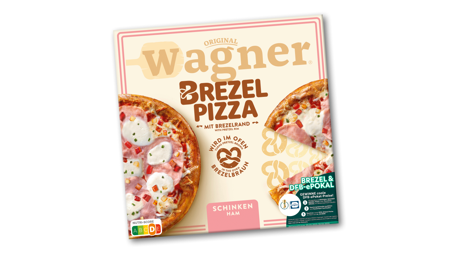 BREZEL PIZZA Schinken
