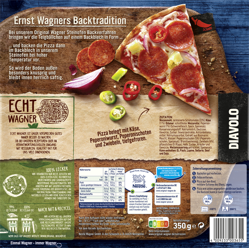 Wagner Pizza Original Steinofen Diavolo_2 Wagner Pizza Original Steinofen Diavolo_2