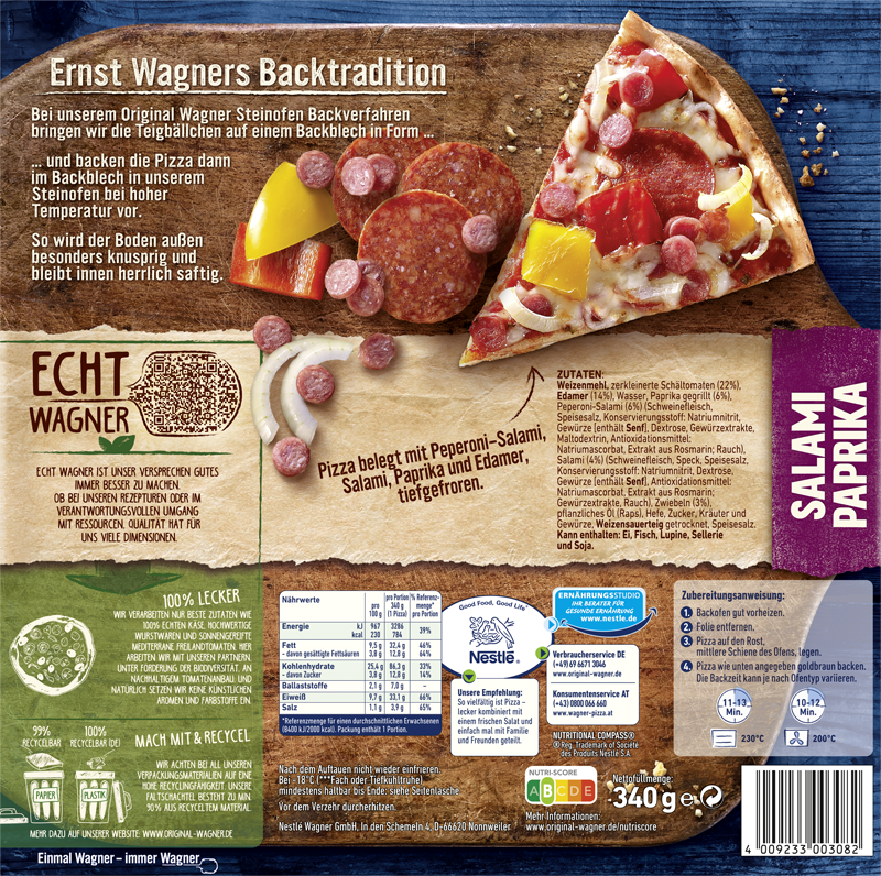 Wagner Pizza Original Steinofen Salami Paprika_2 Wagner Pizza Original Steinofen Salami Paprika_2