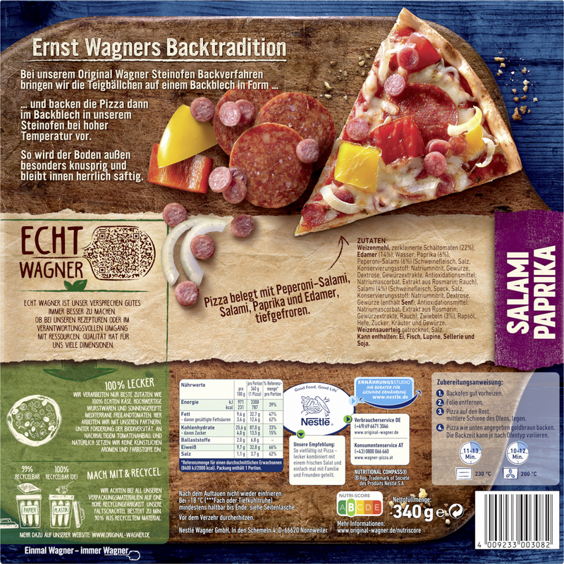 Wagner Pizza Original Steinofen Salami Paprika_2 Wagner Pizza Original Steinofen Salami Paprika_2