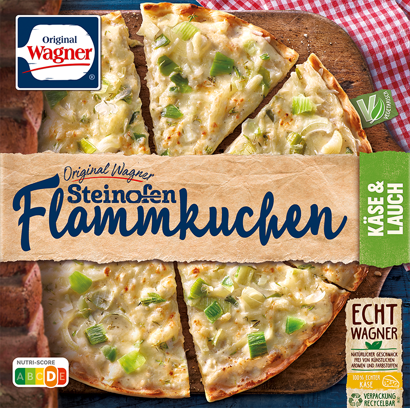 Wagner Flammkuchen Käse & Lauch_1 Wagner Flammkuchen Käse & Lauch_1