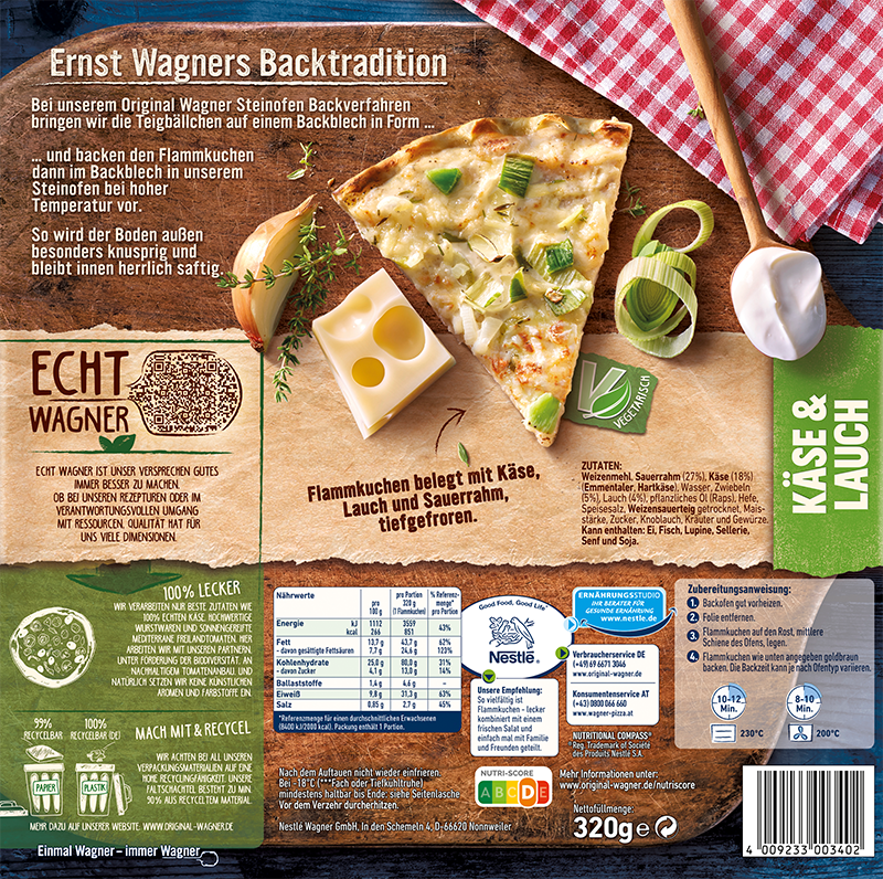 Wagner Flammkuchen Käse & Lauch_2 Wagner Flammkuchen Käse & Lauch_2
