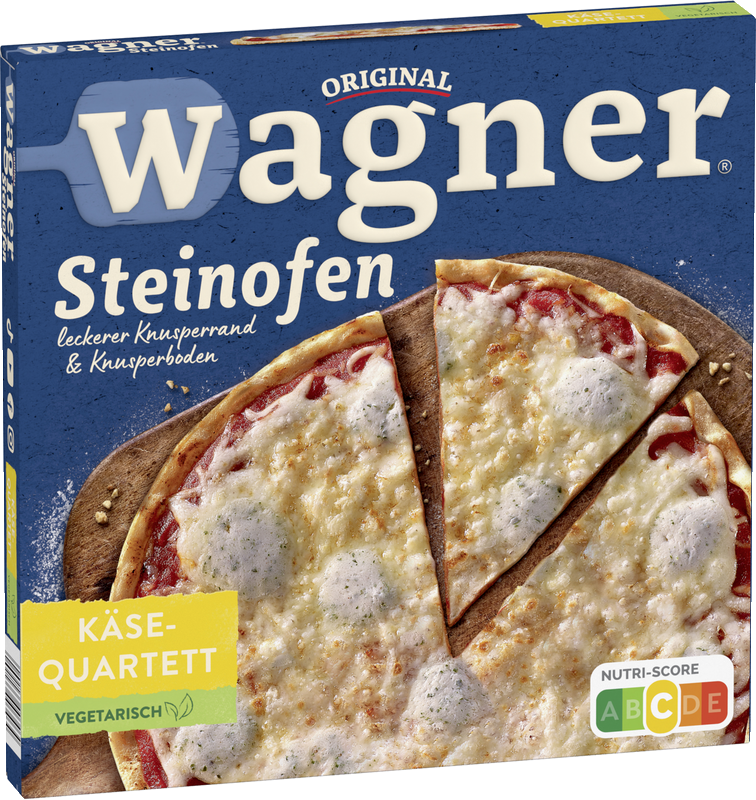 Wagner Pizza Original Steinofen Käse Quartett_0