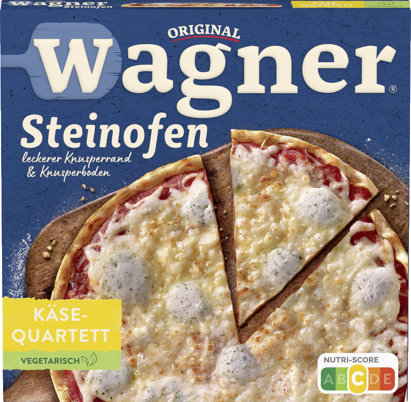 Wagner Pizza Original Steinofen Käse Quartett_3