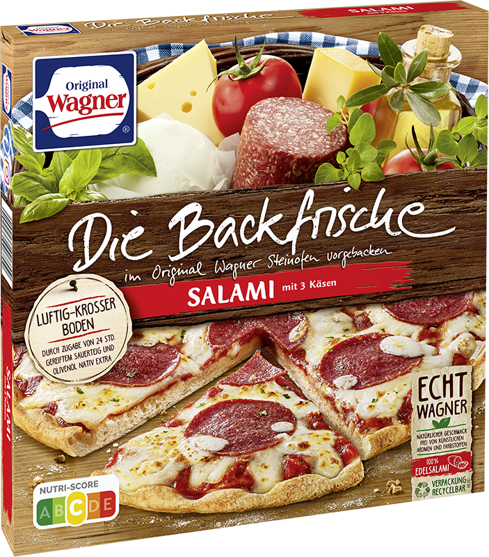Wagner Pizza Die Backfrische Salami_0