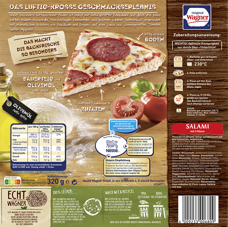 Wagner Pizza Die Backfrische Salami_2 Wagner Pizza Die Backfrische Salami_2
