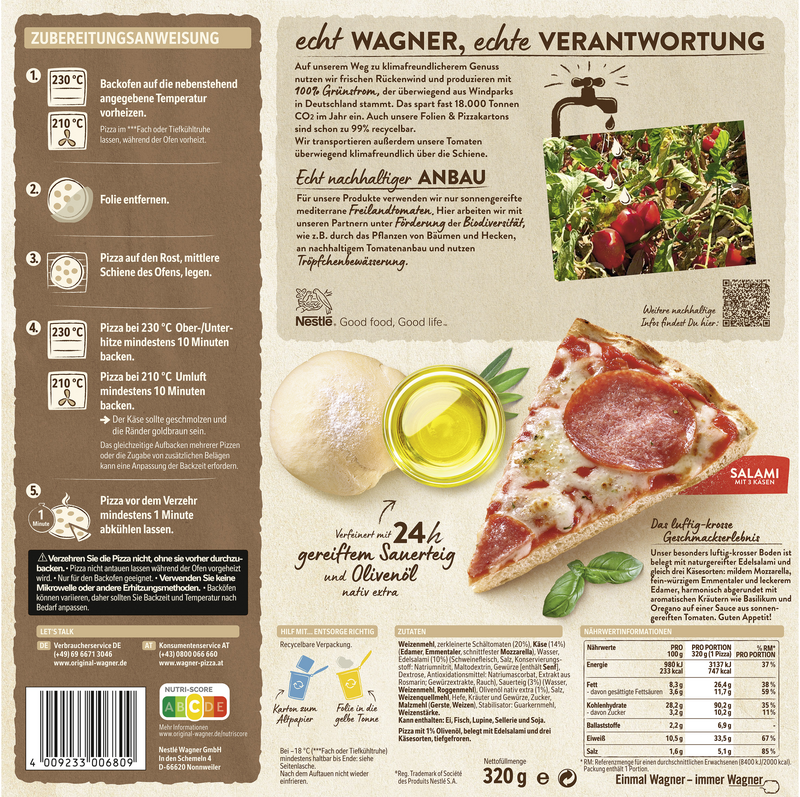 Wagner Pizza Die Backfrische Salami_2 Wagner Pizza Die Backfrische Salami_2
