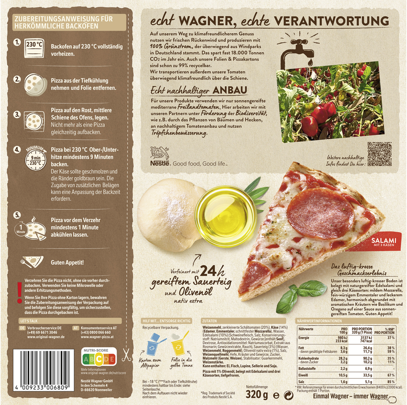 Wagner Pizza Die Backfrische Salami_2 Wagner Pizza Die Backfrische Salami_2