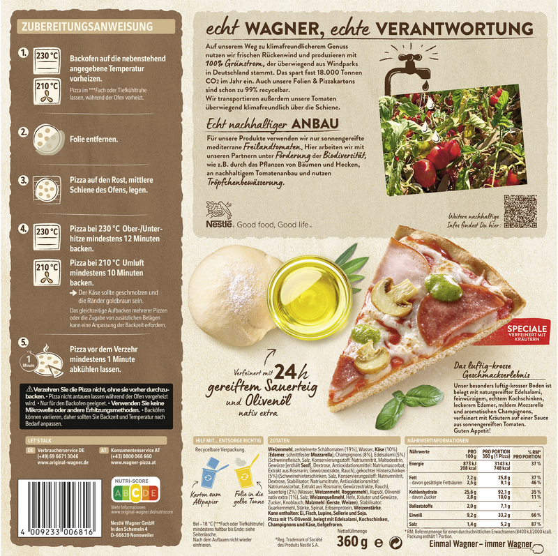 Wagner Pizza Die Backfrische Speciale_2 Wagner Pizza Die Backfrische Speciale_2