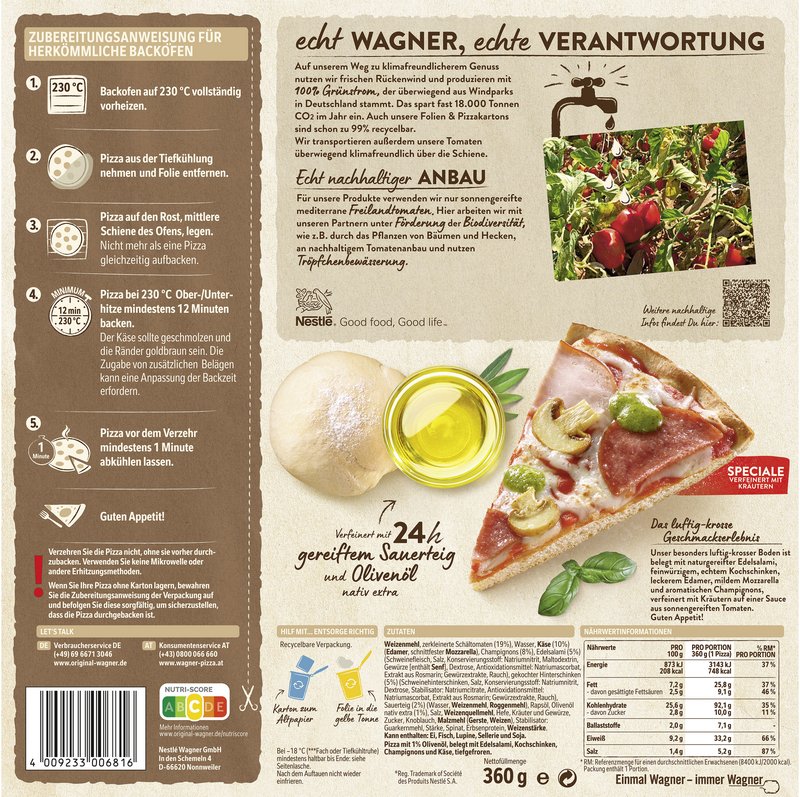 Wagner Pizza Die Backfrische Speciale_2 Wagner Pizza Die Backfrische Speciale_2