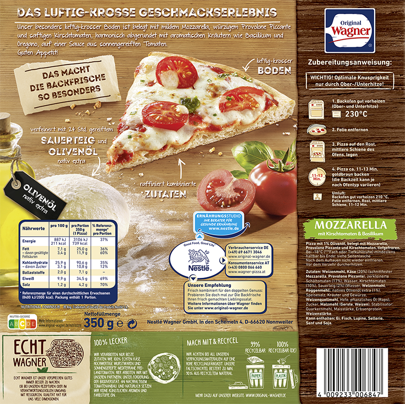 Wagner Pizza Die Backfrische Mozzarella_2 Wagner Pizza Die Backfrische Mozzarella_2