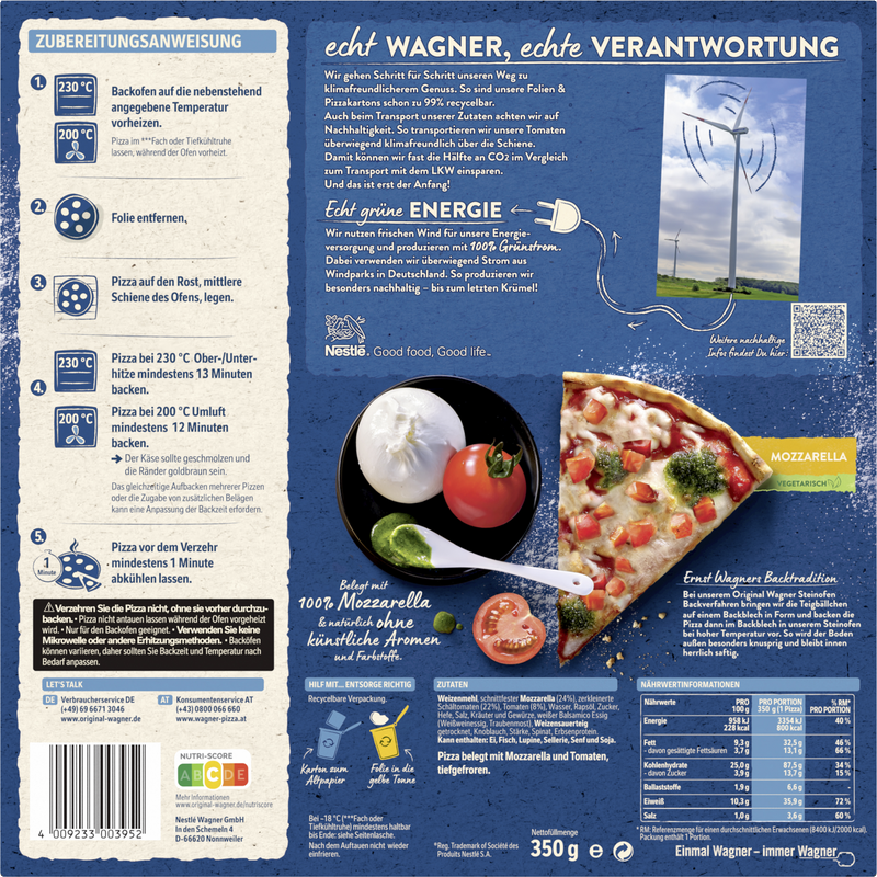 Wagner Pizza Original Steinofen Mozzarella_2 Wagner Pizza Original Steinofen Mozzarella_2