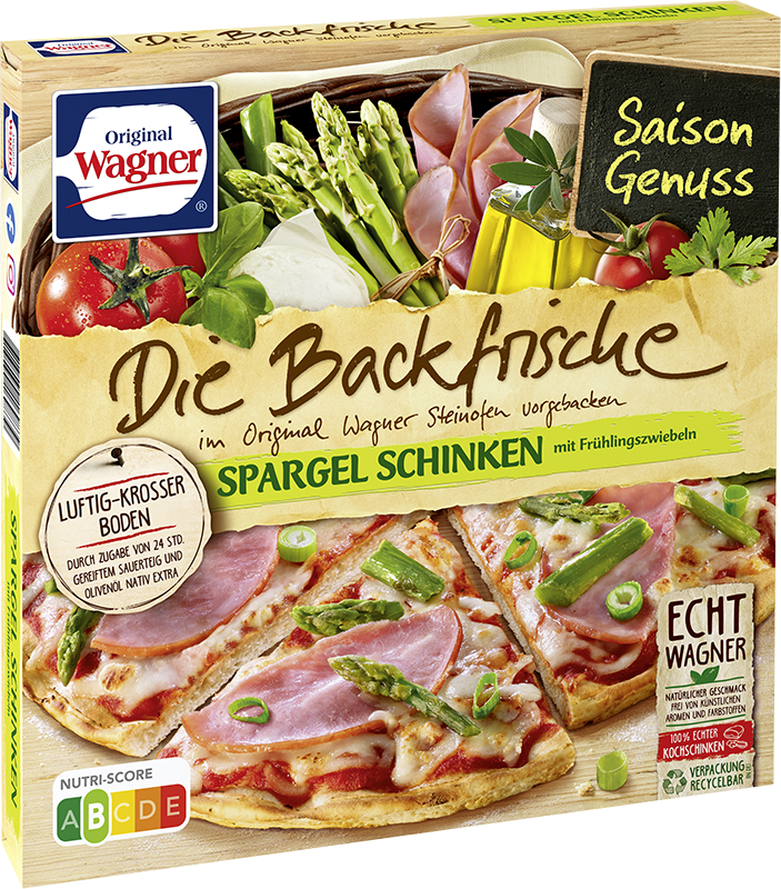 Wagner Pizza Die Backfrische Spargel Schinken_0