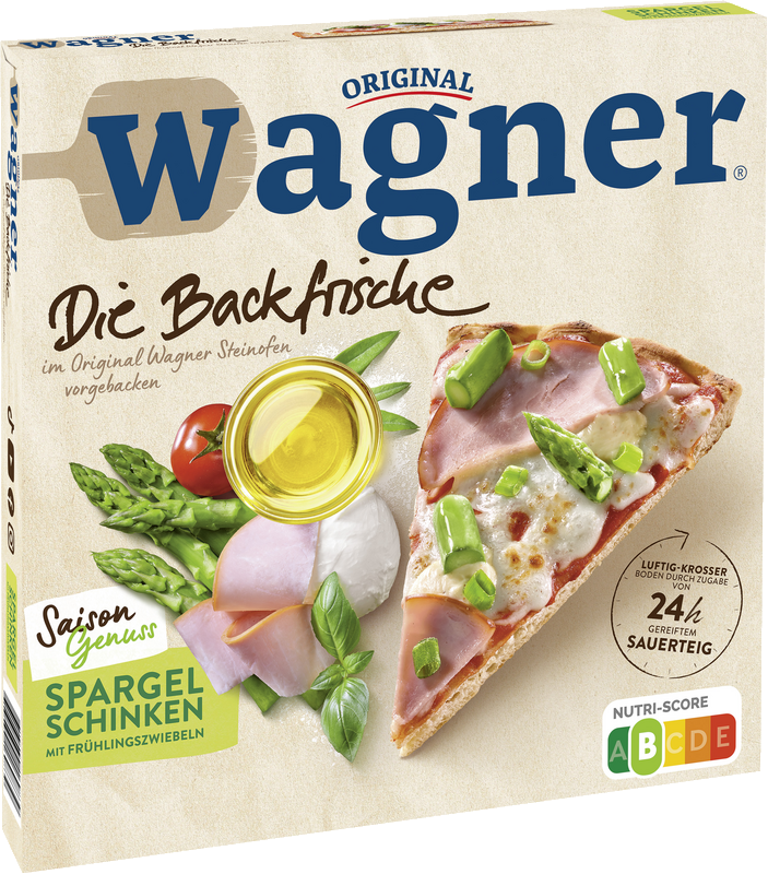 Wagner Pizza Die Backfrische Spargel Schinken_0