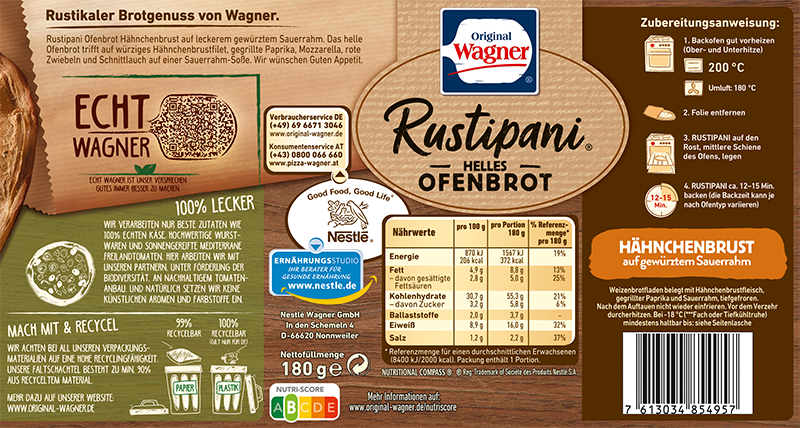 Wagner Rustipani Ofenbrot Hähnchenbrust_2 Wagner Rustipani Ofenbrot Hähnchenbrust_2