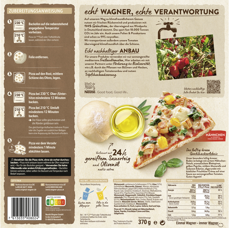 Wagner Pizza Die Backfrische Hähnchen_2