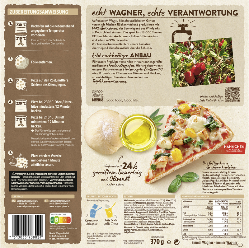 Wagner Pizza Die Backfrische Hähnchen_2 Wagner Pizza Die Backfrische Hähnchen_2