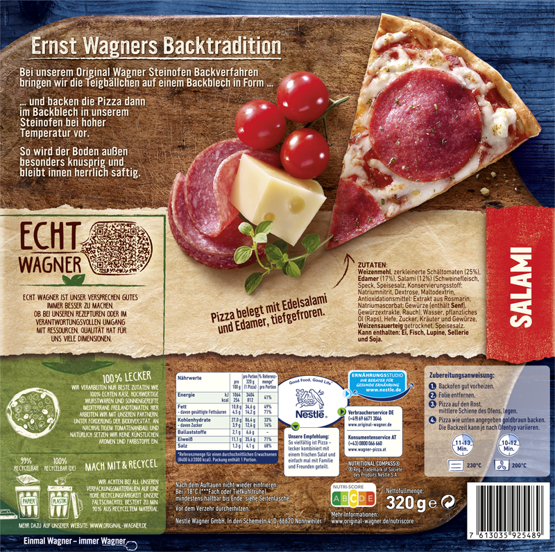 Original Wagner Steinofen Pizza Salami_2 Original Wagner Steinofen Pizza Salami_2