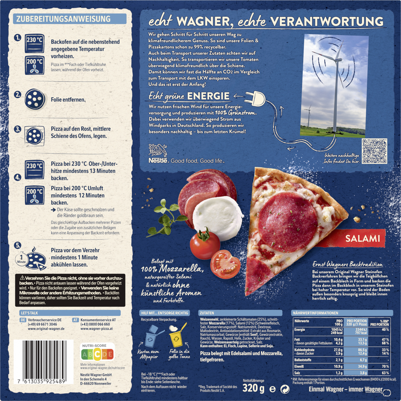 Original Wagner Steinofen Pizza Salami_2 Original Wagner Steinofen Pizza Salami_2