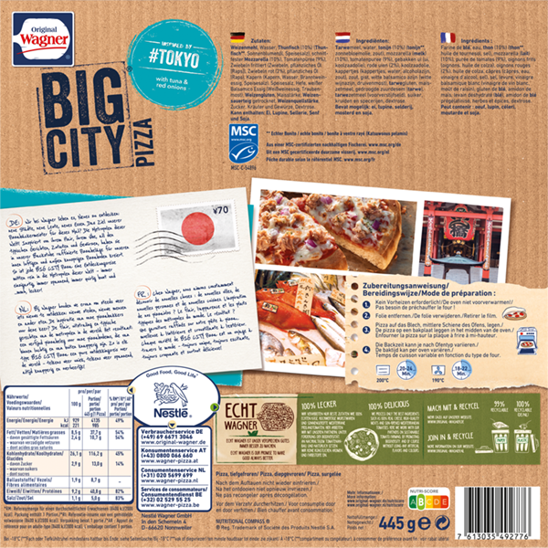 Wagner BIG CITY Pizza Tokyo_2 Wagner BIG CITY Pizza Tokyo_2