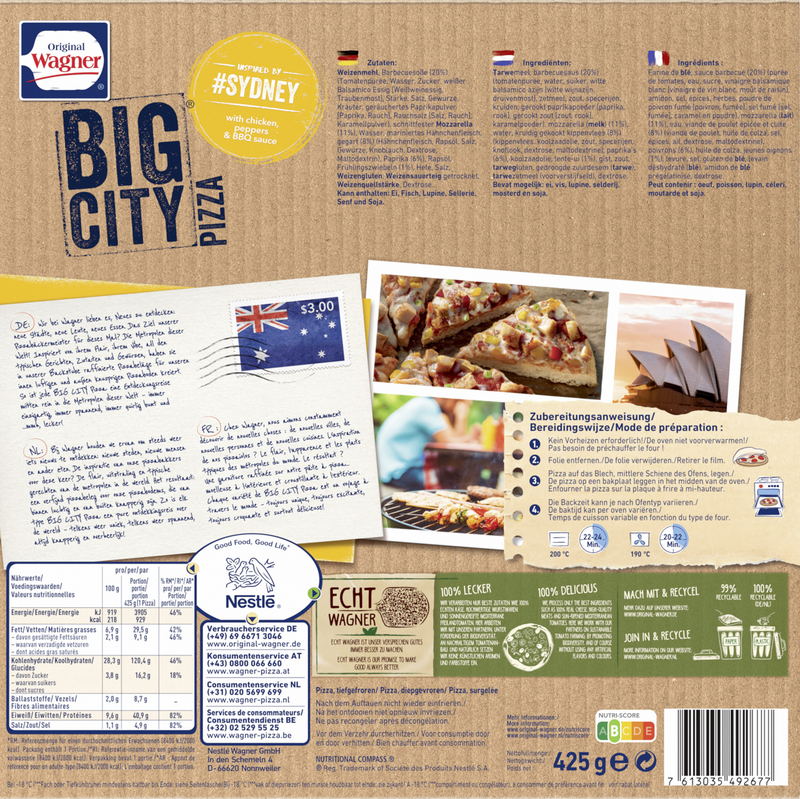 Wagner BIG CITY Pizza Sydney_2 Wagner BIG CITY Pizza Sydney_2