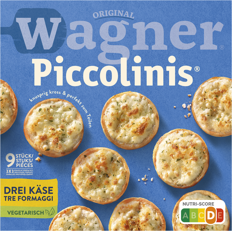 Wagner Pizza Original Piccolinis Drei-Käse_1