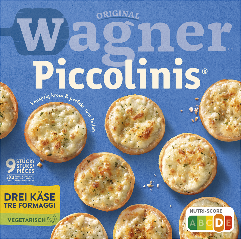Wagner Pizza Original Piccolinis Drei-Käse_1 Wagner Pizza Original Piccolinis Drei-Käse_1