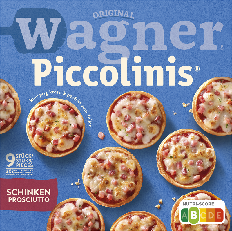 Wagner Pizza Original Piccolinis Schinken_1 Wagner Pizza Original Piccolinis Schinken_1
