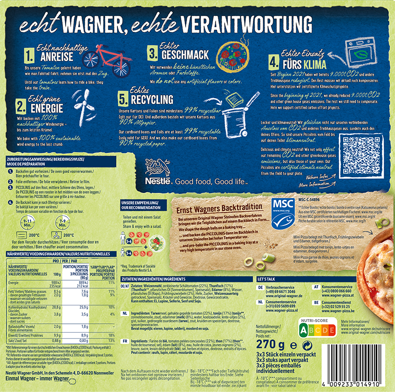 Wagner Pizza Original Piccolinis Thunfisch_2 Wagner Pizza Original Piccolinis Thunfisch_2