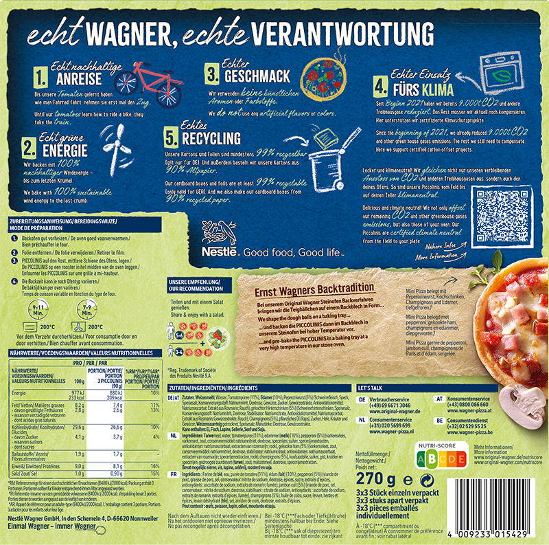 Wagner Pizza Original Piccolinis Speciale_2