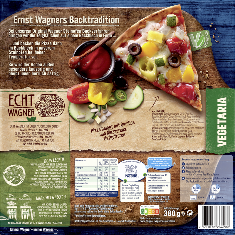 Wagner Pizza Original Steinofen Vegetaria_2 Wagner Pizza Original Steinofen Vegetaria_2