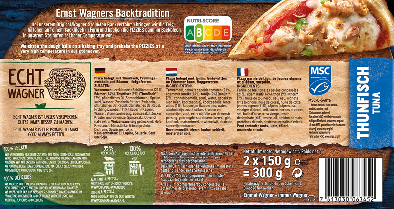Wagner Pizzies oval Thunfisch_2 Wagner Pizzies oval Thunfisch_2