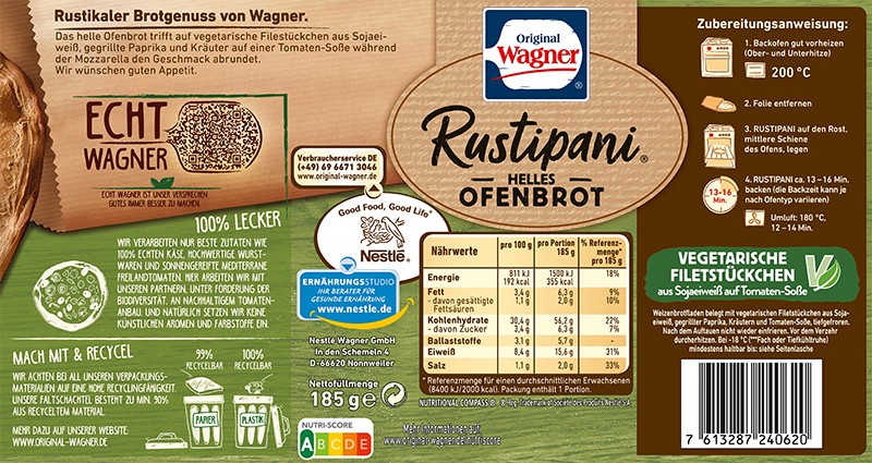 Wagner Rustipani Ofenbrot Vegetarische Filetstückchen_2 Wagner Rustipani Ofenbrot Vegetarische Filetstückchen_2
