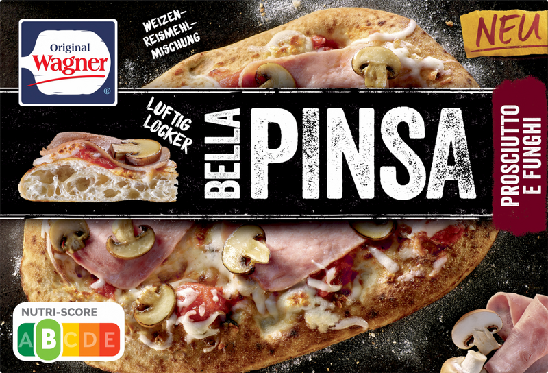 ORIGINAL WAGNER Bella Pinsa Prosciutto e Funghi_1 ORIGINAL WAGNER Bella Pinsa Prosciutto e Funghi_1