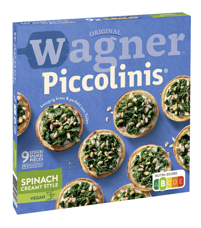 Wagner Piccolinis Spinach Creamy Style 9x30g_0